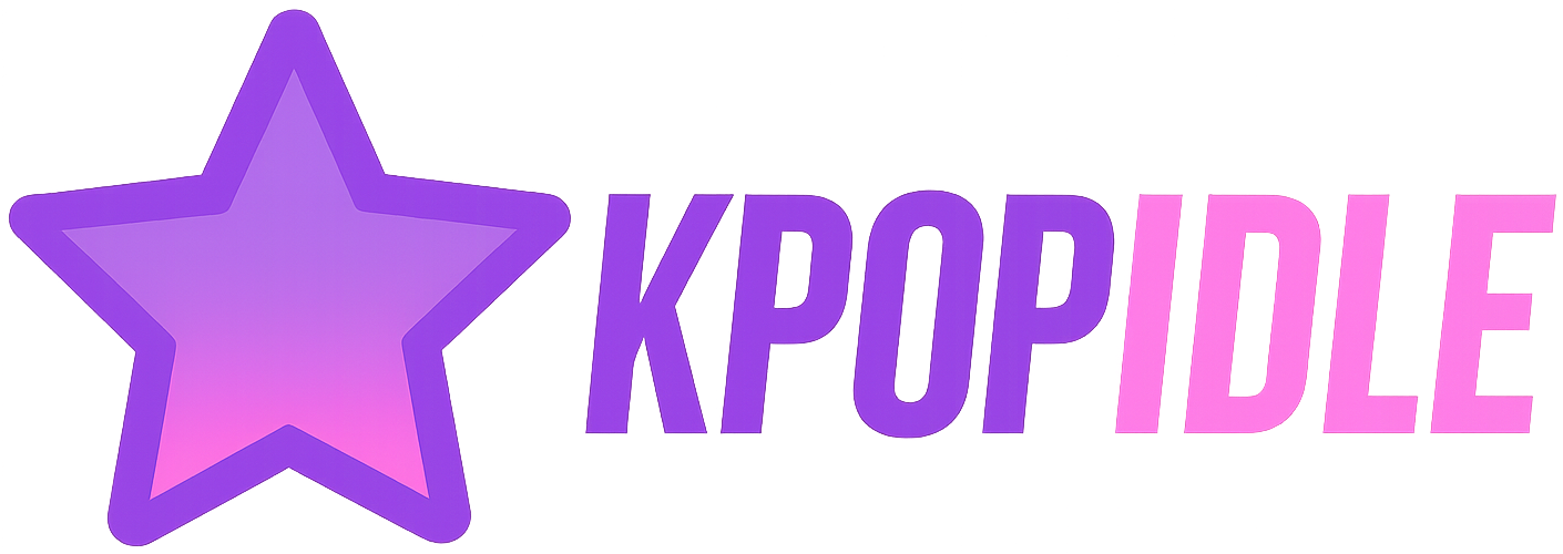 Kpop idol guessing game logo
